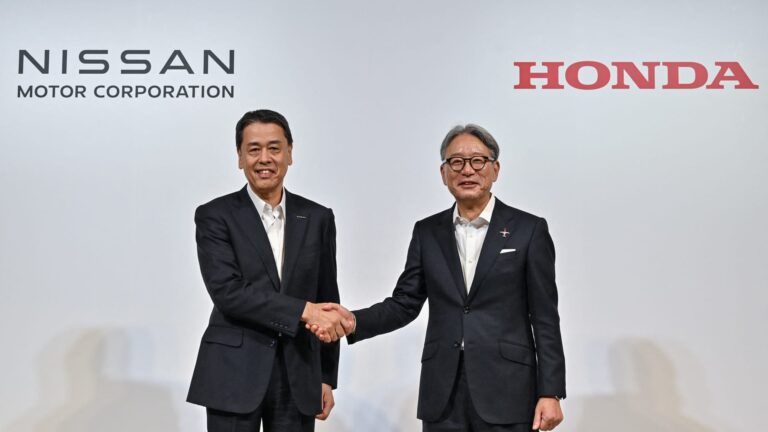 Honda Nissan merger talks Nikkei reports