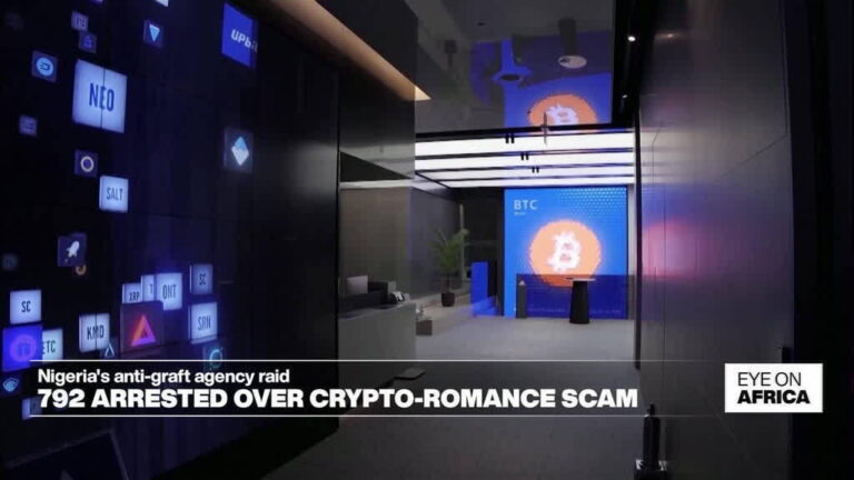 Nigeria: 792 arrested over crypto-romance scam