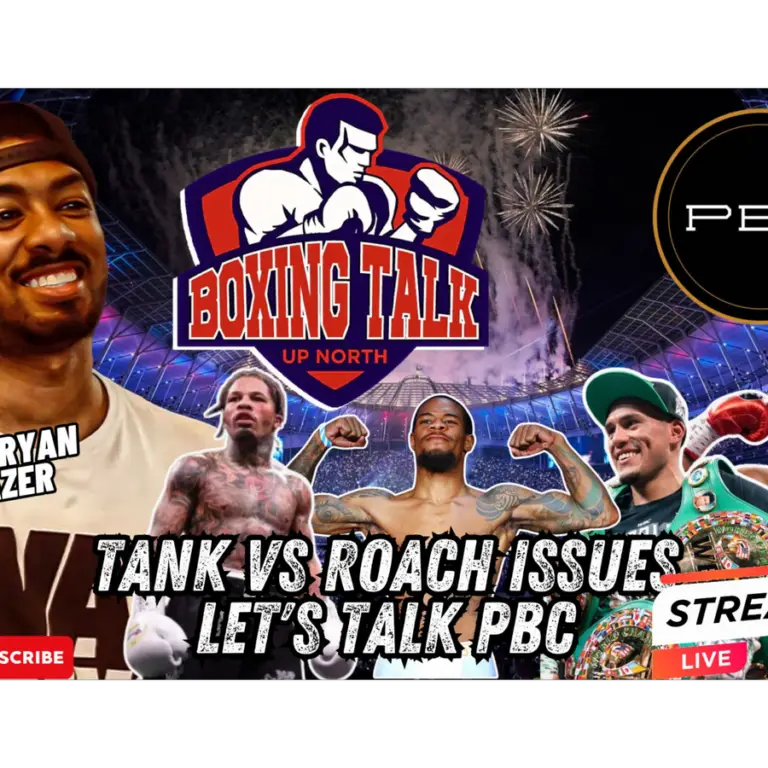 🚨 Is Tank vs Roach Falling Apart? Implications for PBC's Future! | LIVE- Boxing Talk Up North