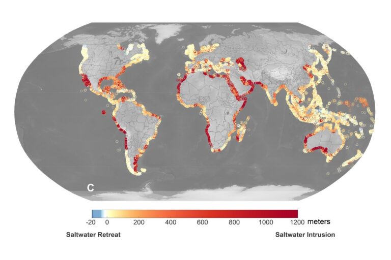 Saltwater Could Contaminate 75% of Coastal Freshwater by 2100